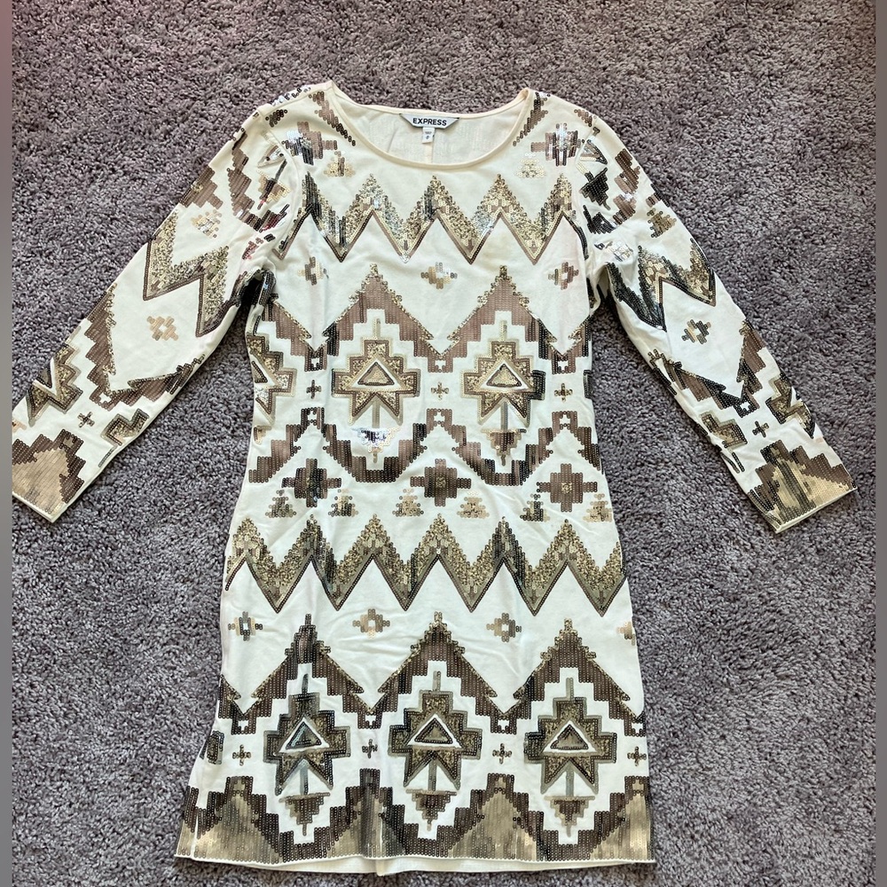 Express Sequin Dress